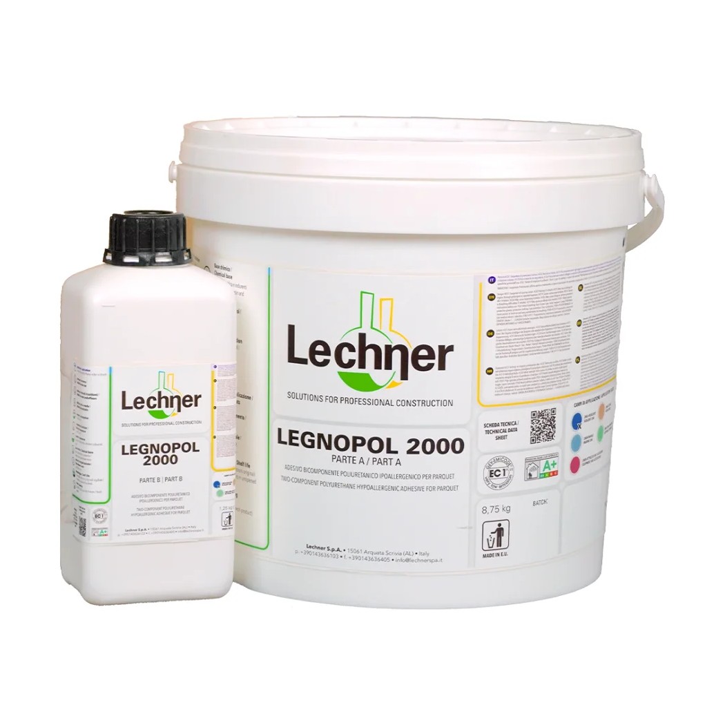 Клей для паркета Lechner Legnopol 2000 2К полиуретановый 10 кг